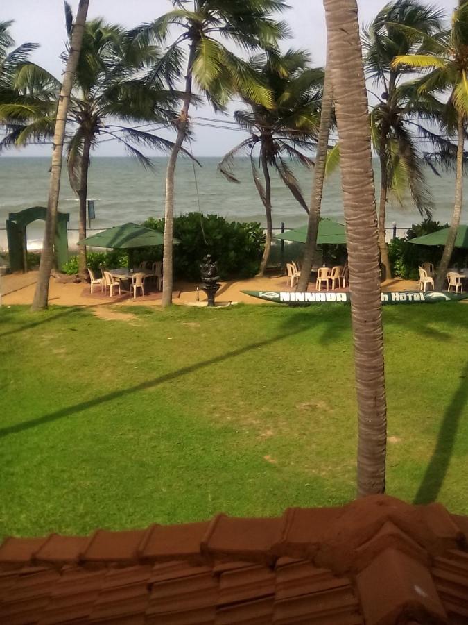 Ninnada Beach Hotel Marawila Exterior foto